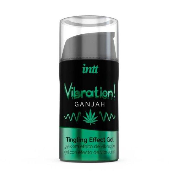 INTT VIBRATION GANJAH AIRLESS BOTTLE 15ML + BOX női-férfi vágyfokozó