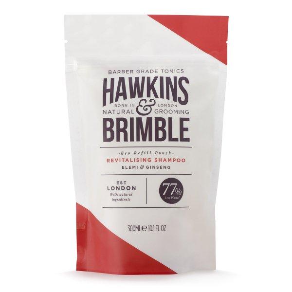 Hawkins & Brimble Revitalizáló sampon - utántöltő
(Revitalising Shampoo Pouch) 300 ml