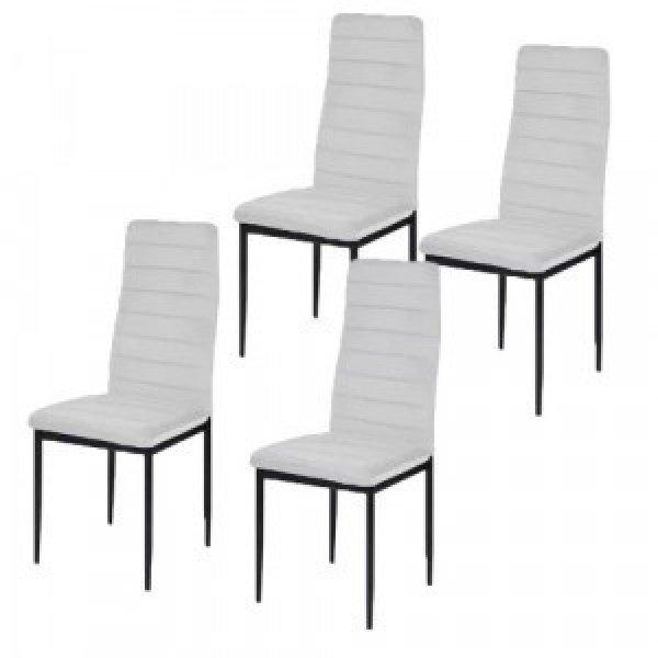 GoldFan fehér szék nappali/étkező 4 darabos