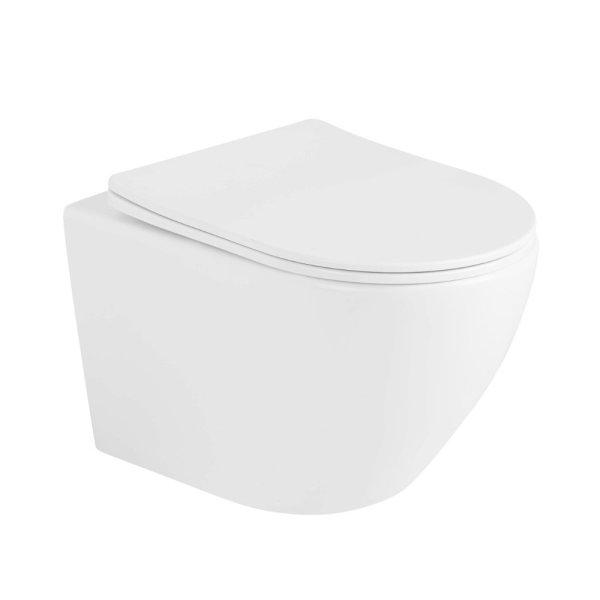 Welland Rimless ZT-1025 fali WC csésze + soft-close slim WC ülőke