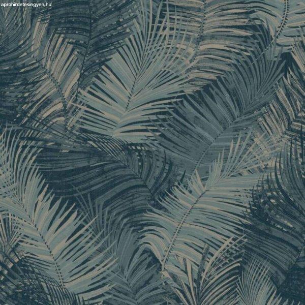 DUTCH WALLCOVERINGS Palm benzinkék tapéta