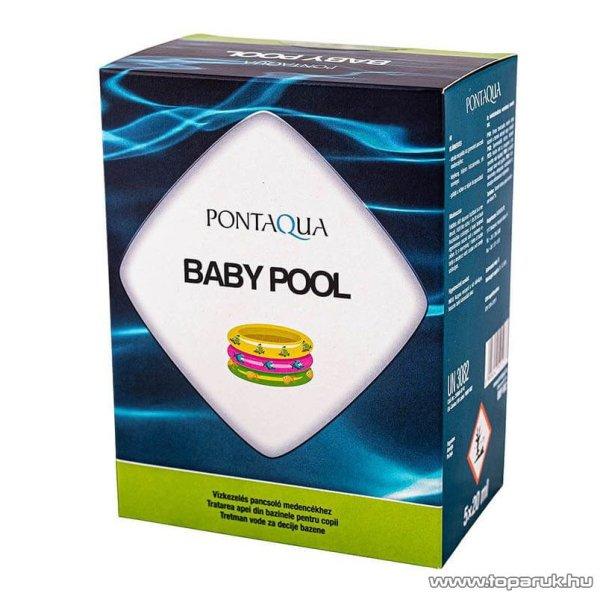 PoolTrend / PontAqua BABY POOL habzás- és klórmentes gyerek medence
fertőtlenítőszer, 100 ml (5 db 20 ml-es tasak)