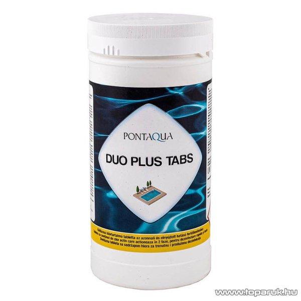 PoolTrend / PontAqua DUO PLUS TABS kétfázisú, kettős hatású medence
vízkezelő klór tabletta, 1 kg