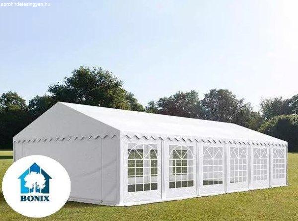 Professzionális  rendezvénysátor parti sátor 5x12 m ponyva PVC  700 fehér
(60m2)