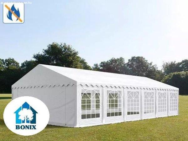 Professzionális rendezvénysátor 6x12 m ponyva  tűzálló PVC 700 fehér
(72m2)