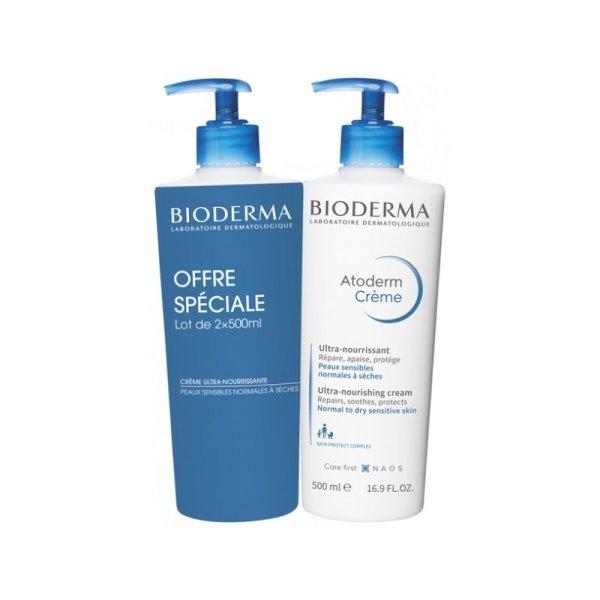 Bioderma Hidratáló testápoló krém készlet
normál és száraz bőrre Atoderm Creme Duo