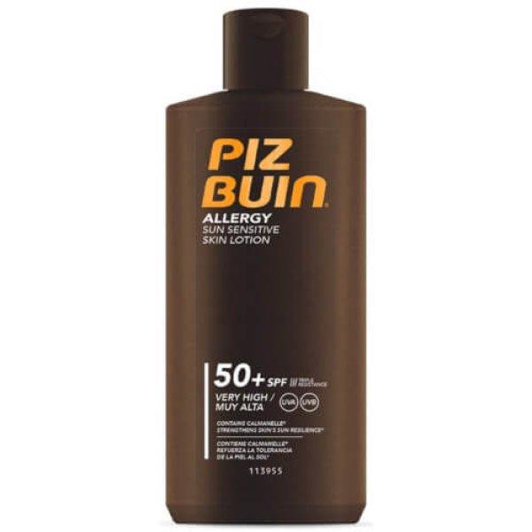 Piz Buin Naptej érzékeny bőrre Allergy SPF 50+ (Sun Sensitive
Skin Lotion) 200 ml