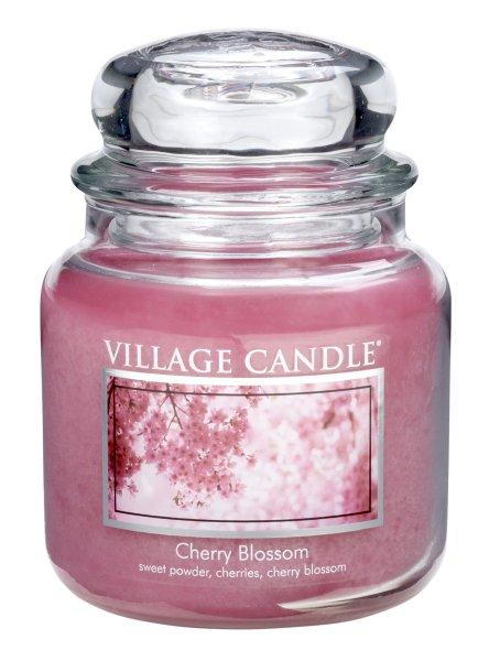 Village Candle Illatosított gyertya üveg Cseresznyevirág (Cherry
Blossom) 397 g