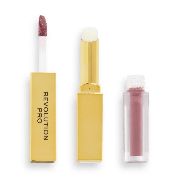 Revolution PRO Kétoldalas ajakrúzs balzsammal Seclusion Supreme Stay
24h (Lip Duo) 2,5 ml