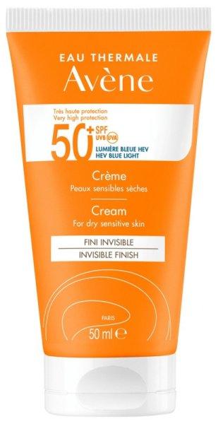 Avène Védő arckrém száraz és érzékeny
bőrre SPF 50+ (Very High Protection Cream) 50 ml