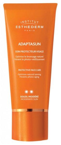 Institut Esthederm Védő arckrém közepes védelemmel
Adaptasun Moderate Sun (Protective Face Care) 50 ml