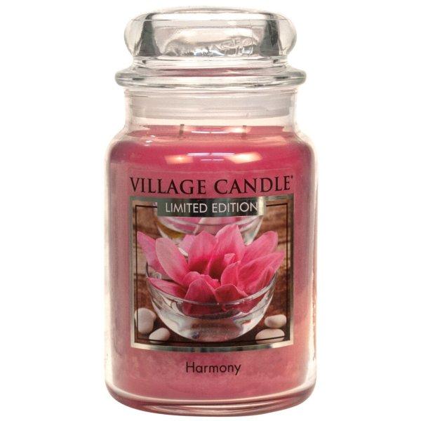 Village Candle Illatgyertya üveg mécseben Harmony 602 g