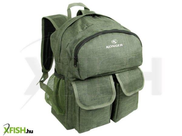 Konger Backpack Essence Retro Horgász Hátizsák 28x18x42cm