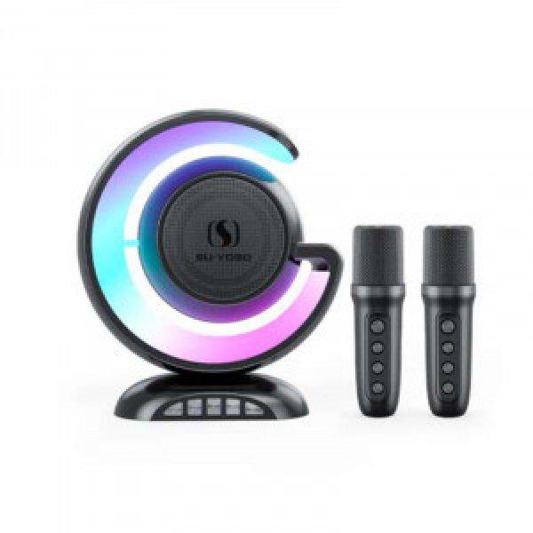 RGB Bluetooth hangszóró 2 karaoke mikrofonnal YS-110