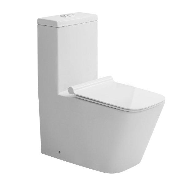 Welland Rimless ZT-1006S kompakt WC szett + soft-close slim WC ülőke