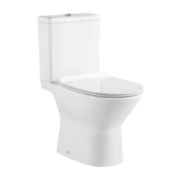 Welland Rimless ZT-2022S kompakt WC szett + soft-close slim WC ülőke