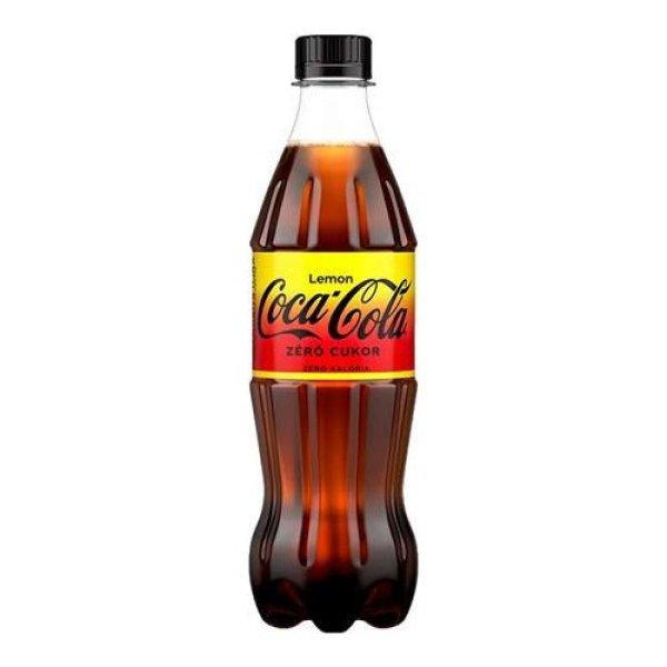 Üdítőital, szénsavas, 0,5l, COCA COLA "Coca Cola Zero Lemon"
12db/rekesz