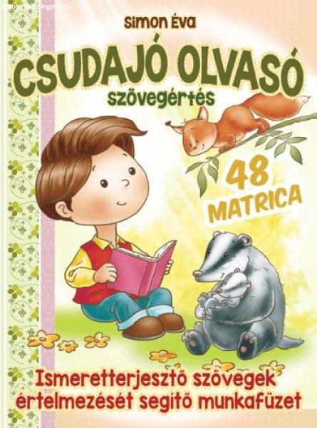 Simon Éva - Csudajó olvasó! - 48 matricával