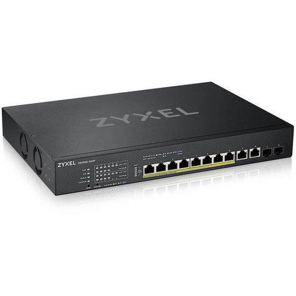 ZYXEL Switch 10x10Gpbs (8xPOE) + 2xGigabit SFP+, Menezdselhető Rackes,
XS1930-12HP-ZZ0101F