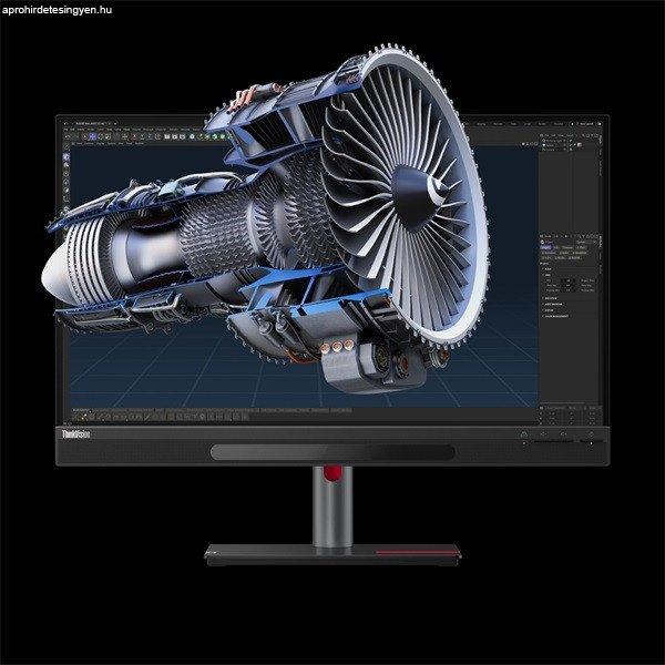 LENOVO Monitor - ThinkVision P27 3D; 27" UHD 3840x2160 IPS, 16:9, 1200:1,
310cd/m2, 4ms, VESA, HDMI, DP, USB Type-C
