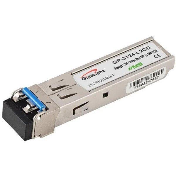 GIGALIGHT Modul SFP, 1.25G, 1310nm, 20km távolság, 0~70 hőm. tart., DDM
funkció