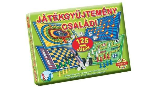 Családi játékgyűjtemény, 125 féle játék DOREX (Dohány)