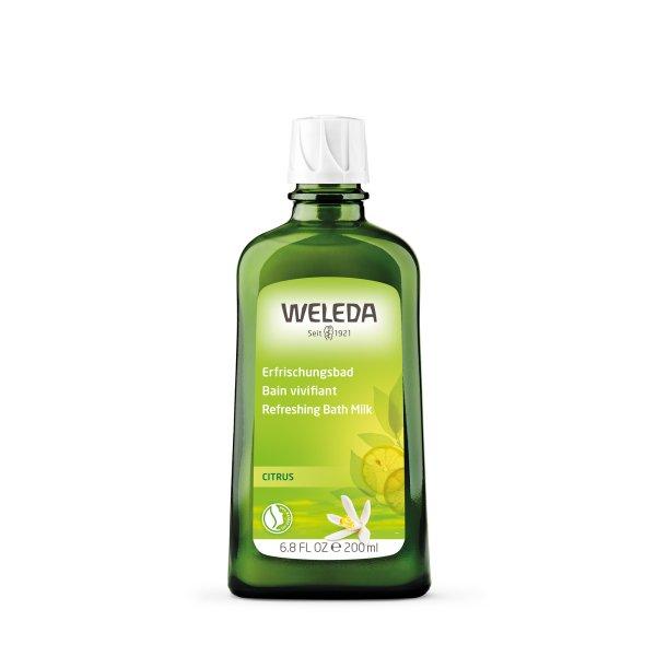 Weleda Frissítő citrusos habfürdő 200 ml