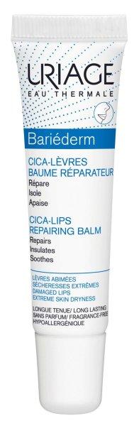 Uriage Bariéderm regeneráló ajakápoló balzsam
száraz, repedezett ajkakra (Cica Lips Protection Balm) 15 ml