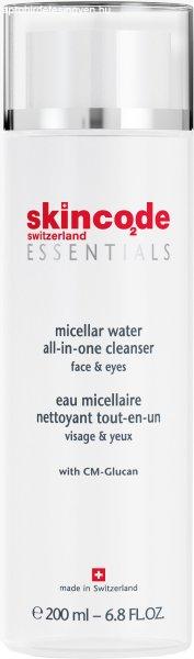 Skincode Tisztító micellás víz Essentials (Micellar Water
All-in-One Cleanser) 200 ml