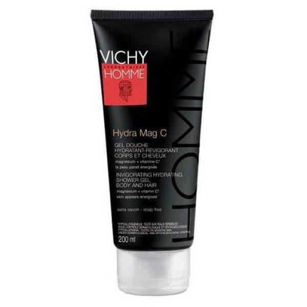 Vichy Hidratáló tusfürdő Homme Hydra Mag C 200 ml