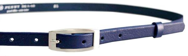 Penny Belts Női bőr öv 15-2-56 dark blue 85 cm