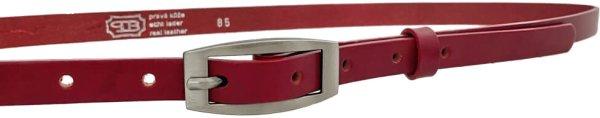 Penny Belts Női bőr öv 15-2-93 red 90 cm