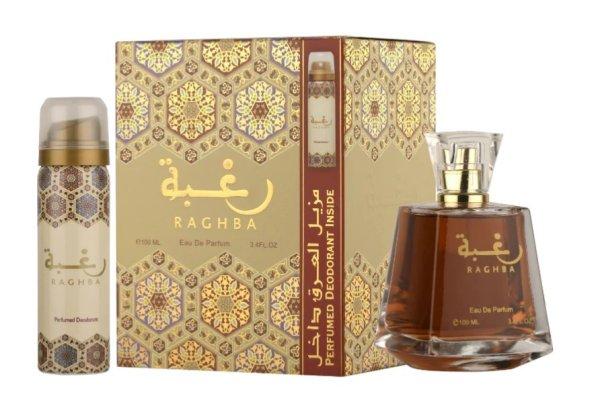 Lattafa Raghba - EDP 100 ml + dezodor spray 50 ml