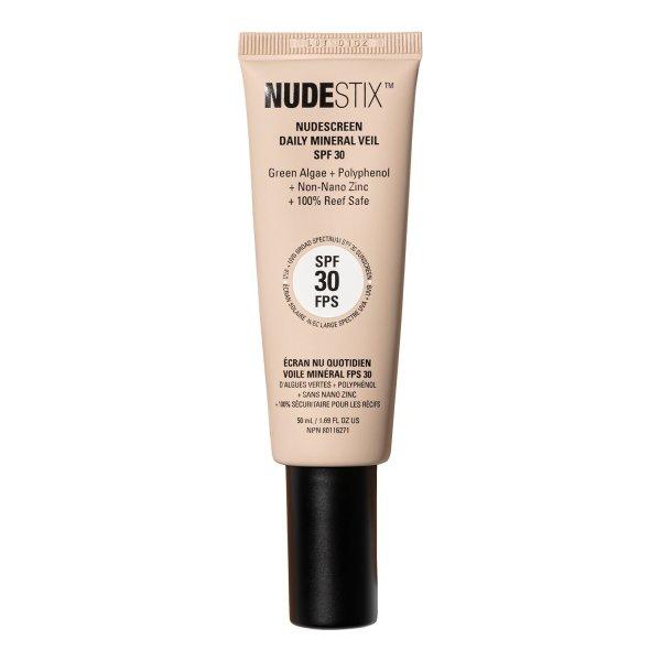 Nudestix Védő tonizáló arckrém SPF 30 Nudescreen
(Daily Mineral Veil) 50 ml Tan