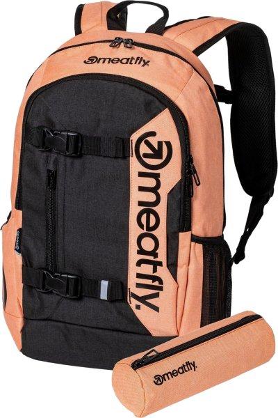 Meatfly Hátizsák Basejumper Peach / Charcoal