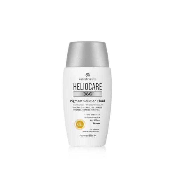 Heliocare Hiperpigmentáció elleni védő fluid SPF 50+
360° (Pigment Solution Fluid) 50 ml