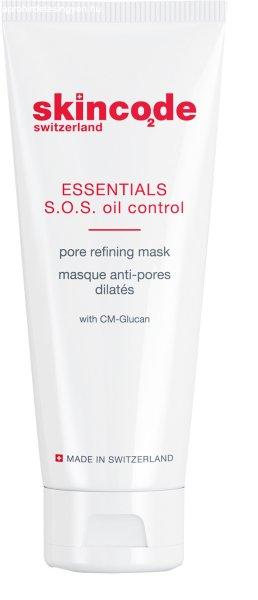 Skincode Agyagos arcmaszk Essentials S.O.S. Oil Control (Pore Refining Mask) 75
ml