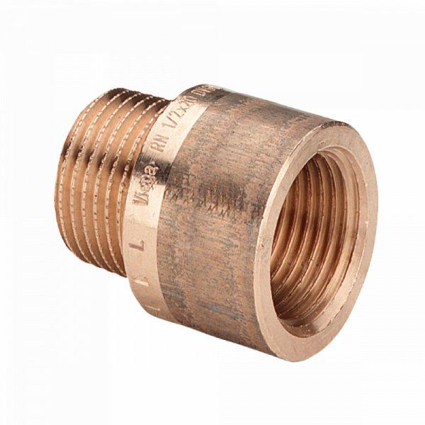 VIEGA 3525 menetes vörösöntvény csaphosszabbító 3/4"x30mm