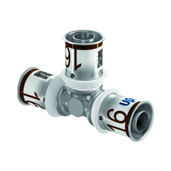 UPONOR S-Press PLUS egál T-idom ötrétegű csőhöz, 16 mm 