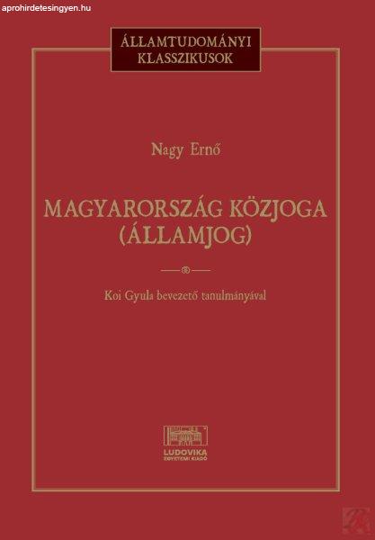 MAGYARORSZÁG KÖZJOGA (ÁLLAMJOG)