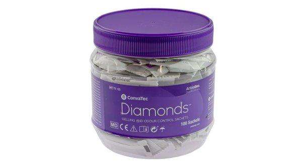 Diamond zselésítő tasakok sztómazsákba, 100db