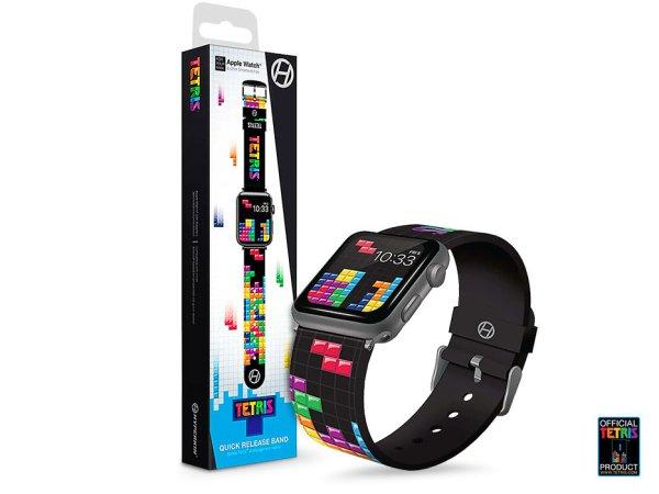 Hyperkin Tetris Limited Edition Quick Release szilikon óraszíj - Apple Watch +
Android Smartwatch - 38/40/42/44 mm - Tetrimino Stack