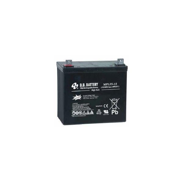 B.B. Battery MPL55-12 12V 55Ah HighRate Longlife zárt, gondozásmentes AGM
akkumulátor B5