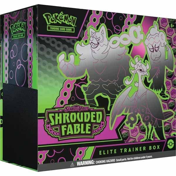 Kártyajáték TCG: Scarlet & Violet Shrouded Fable Elite Trainer Box (Pokémon)