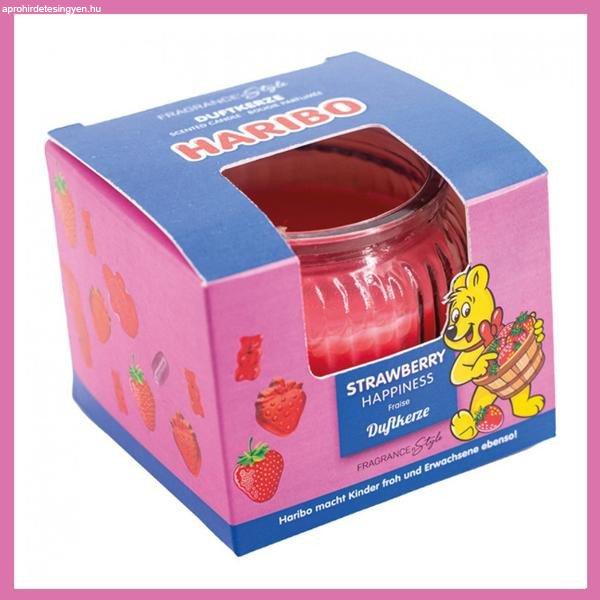 Haribo gumicukor  gyertya 85g - Édes eper - Az aroma varázsa minden
gyertyában 13648