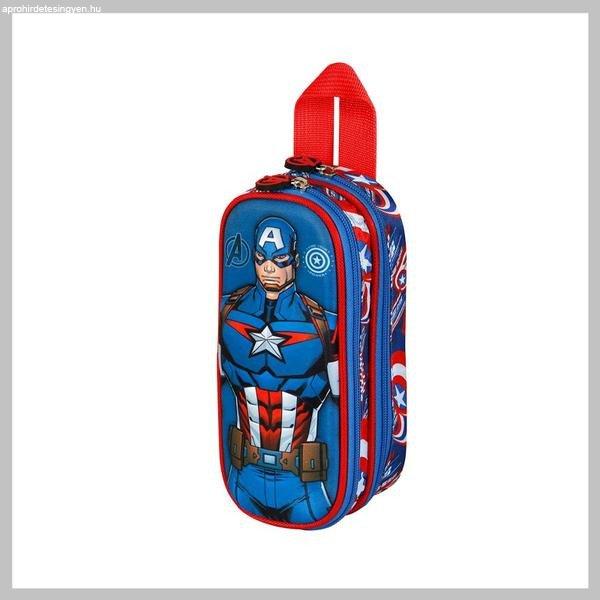 Marvel Captain America dupla 3D tolltartó, kék ZT-06919