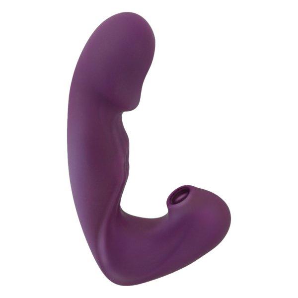 Javida - 4in1 csiklóizgató vibrátor (lila)
