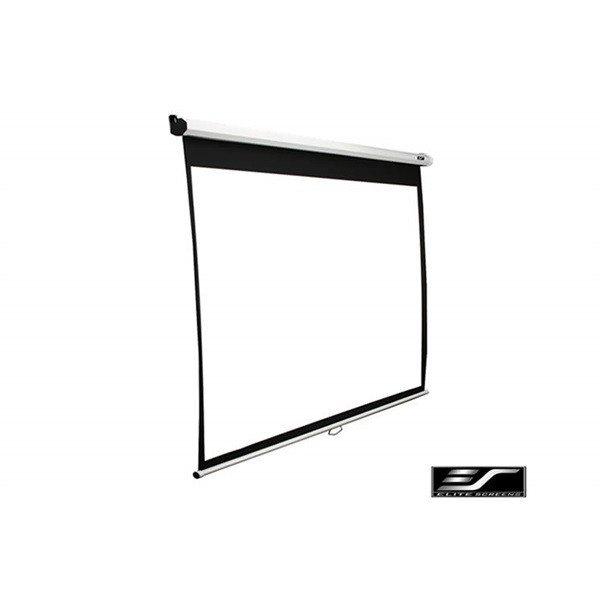 EliteScreens 85" (1:1) manuális fali vászon M85XWS1 (152 x 152 cm, Fehér
váz)