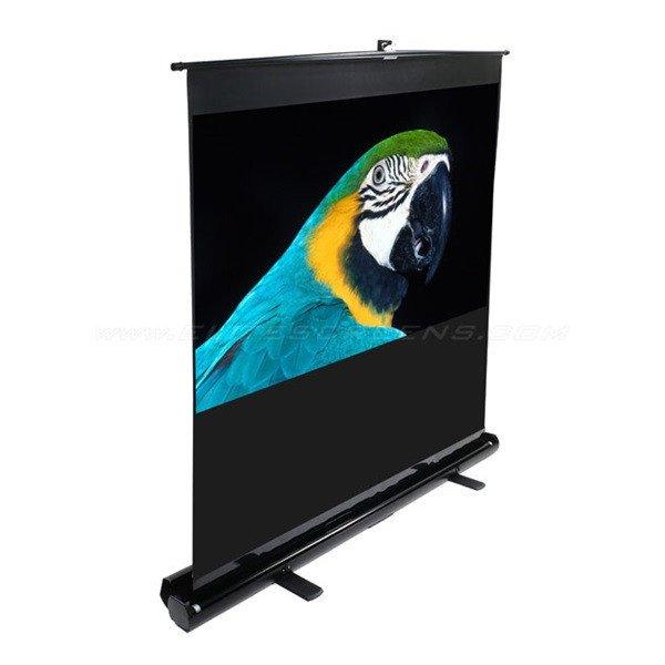 EliteScreens 84" (4:3) hordozható manuális pull up vászon F84NWV (170 x
128 cm, Fekete váz)