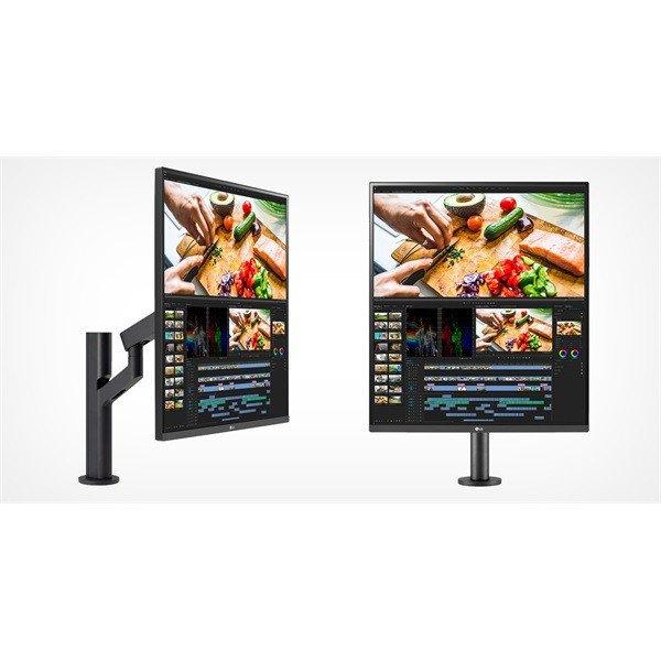 LG Monitor 28" Ergonomic -28MQ780-B DualUp (IPS; 16:18; 2560x2880; 5ms;
300cd; HDMIx2; DP; HDR; USB-C; DCI-P3 98%)